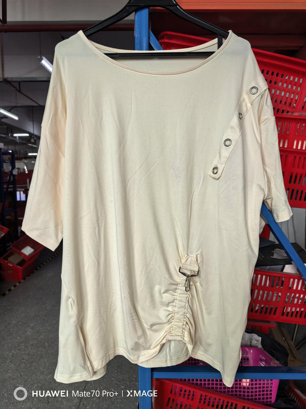 Conjunto de Verano: Blusa Cuello Redondo y Pantalón Casual para Mujer - Image 6