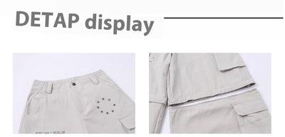 Pantalones Cargo Sueltos con Bolsillos Removibles - Image 11