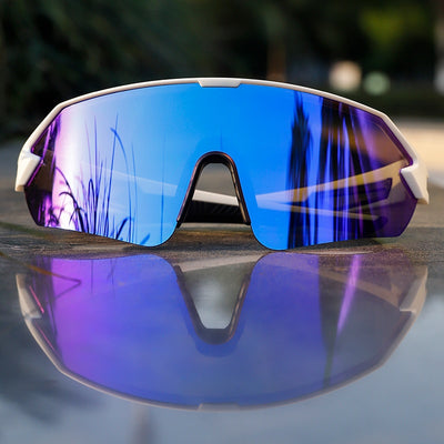 Gafas de Ciclismo Marco Grande Lentes de Color Protección Contra el Viento - Image 9