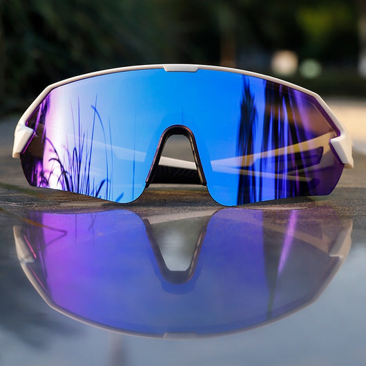 Gafas de Ciclismo Marco Grande Lentes de Color Protección Contra el Viento - Image 9