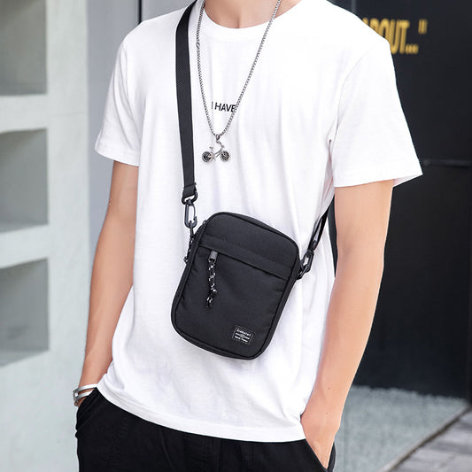 Bolsa Mensajera Diagonal Compacta para Hombre - Mochila Mini Trendy