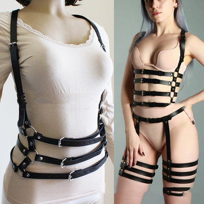 Prenda de Cuero con Cintura Ajustable - Estilo Sofisticado - Image 11