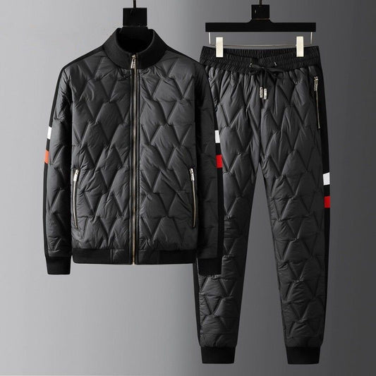 Abrigo Térmico Acolchado con Plumón para Hombre - Invierno Premium