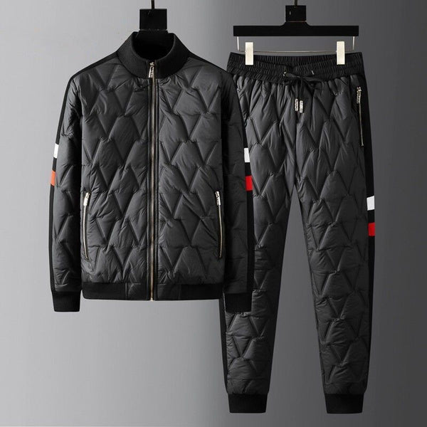 Abrigo Térmico Acolchado con Plumón para Hombre - Invierno Premium