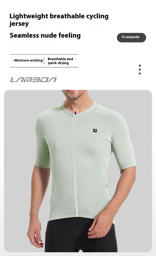 Camiseta Ciclismo Manga Corta Transpirable - Ropa Deportiva para Bicicleta - Image 18