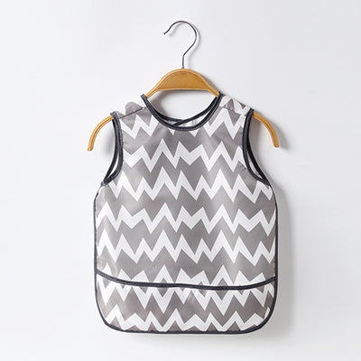 Babero Reversible Impermeable con Protección Frontal para Bebés - Image 7