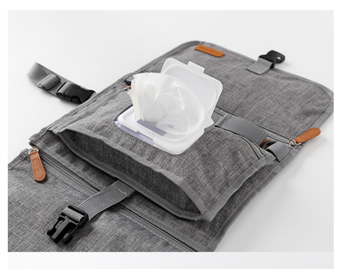 Cambiador Portátil Impermeable con Almacenamiento Multifuncional - Image 8