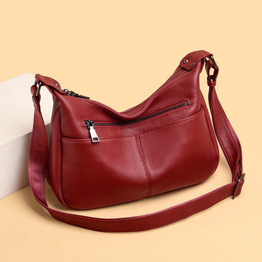 Bolso de Hombro para Mujer en Cuero Genuino Premium