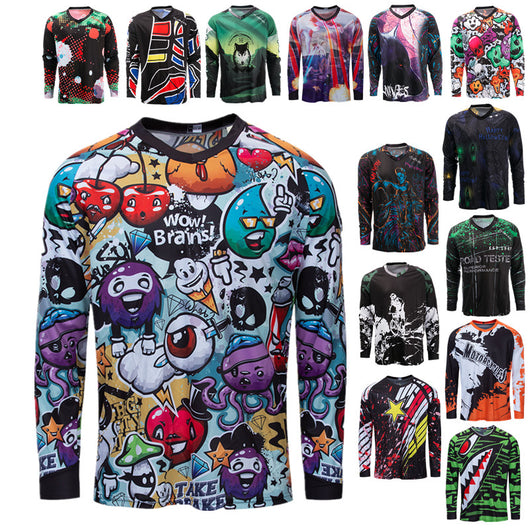 Camiseta Deportiva Manga Larga para Motocross - Image 11