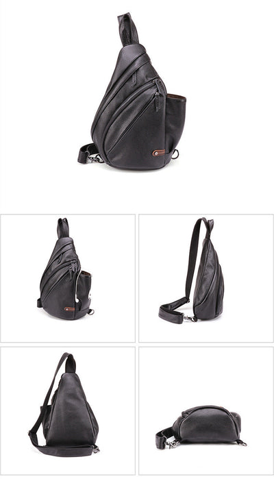 Bolsa de Pecho Retro para Hombre - Mochila Cruzada de Gran Capacidad - Image 11