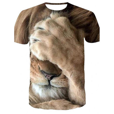 Playera 3D con Estampado Animal para Hombre - Image 10
