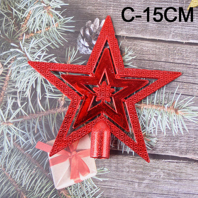 Estrella de Cinco Puntas para Árbol de Navidad - Acabado Cromado Triple Capa - Image 7