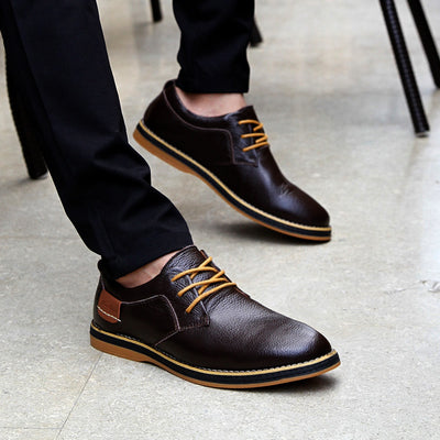 Zapatos de Cuero Británicos Talla Grande para Hombre 48 - Image 9