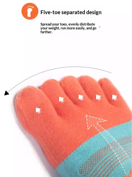 Calcetines Deportivos con Dedos Separados para Correr, Senderismo y Maratón - Image 8