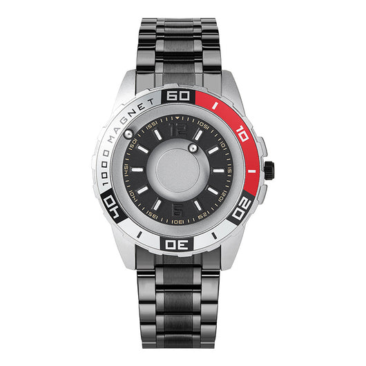 Reloj de Tecnología Magnética con Cuerpo Metálico Negro - Image 13
