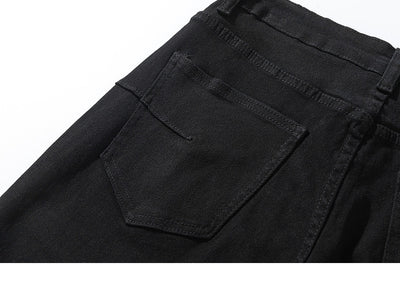 Jeans Negros Rotos Estilo Urbano para Hombre - Image 21