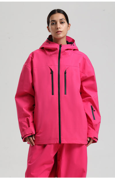 Chaqueta Esquí Hombre Impermeable Transpirable Corte Holgado con Cierre - Image 20