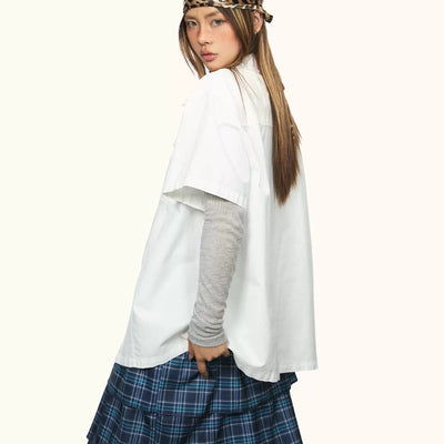 Camisa Casual de Verano con Bolsillos Múltiples para Mujer - Image 7