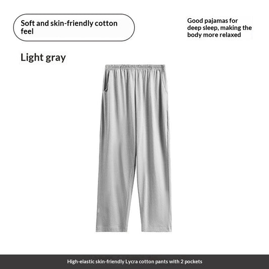 Pantalones de Dormir Holgados de Algodón Langsha para Hombre - Image 2