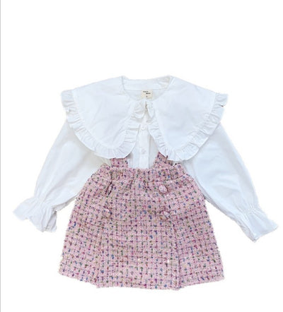 Conjunto de Dos Piezas: Cardigan Girasol y Falda a Juego - Image 8