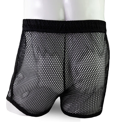 Ropa Íntima de Malla Transparente con Detalles Calados - Image 8