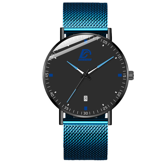 Reloj de Cuarzo Fashion con Malla y Calendario - Diseño Minimalista - Image 6