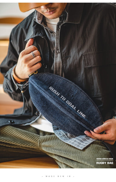 Bolsa Cruzada Madden Workwear Denim Retro Rugby - Image 10