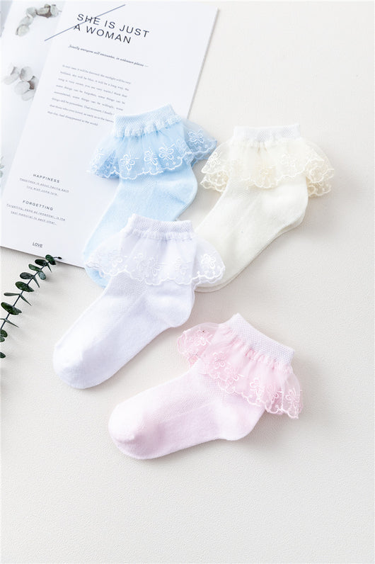 Calcetines Finos de Malla para Bebé Niña - Verano - Image 16