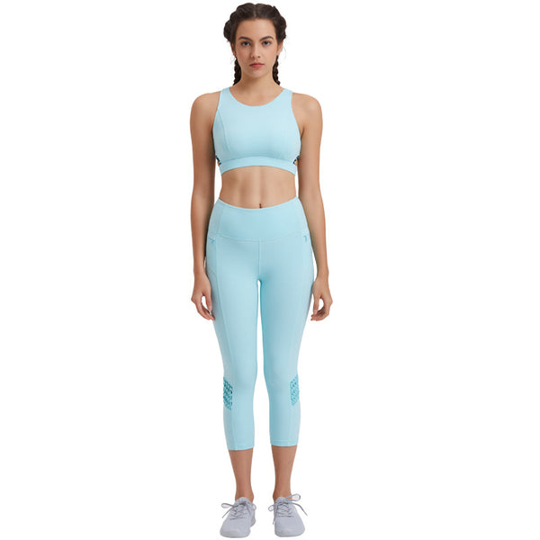 Conjunto Deportivo Ajustado: Top y Leggings para Correr - Image 5