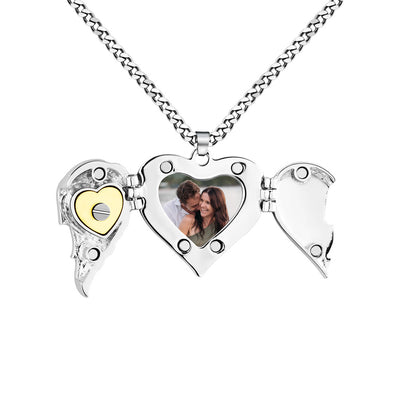 Collar con Alas y Foto Personalizable en Color - Image 17