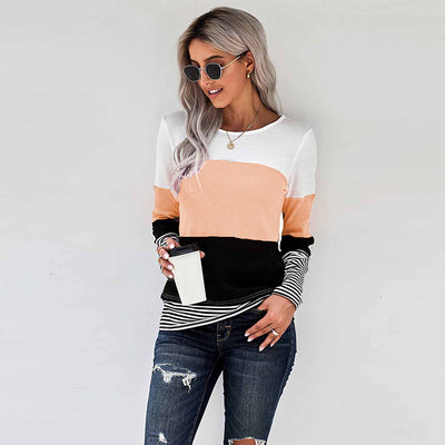 Suéter Tejido con Detalles de Costura - Blusa Trendy para Mujer - Image 5