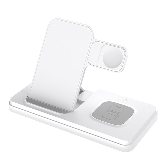Cargador Inalámbrico Plegable 3 en 1 Multifuncional