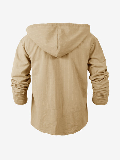 Cardigan Slim Fit con Capucha para Hombre - Casual y Versátil - Image 17
