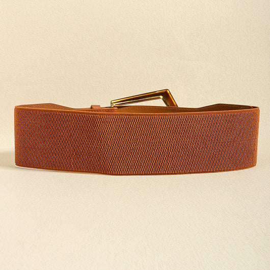 Cinturón Elástico Metálico Negro Ajustable - Accesorios de Moda para Abrigos y Faldas - Image 24