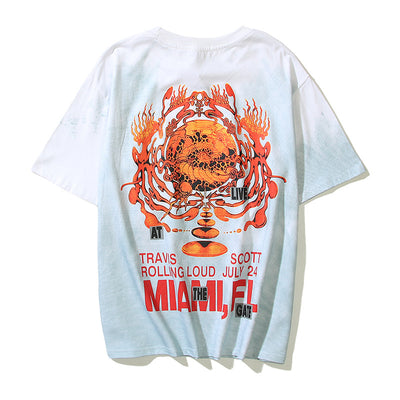 Camiseta Tie-Dye Unisex de Manga Corta - Image 9