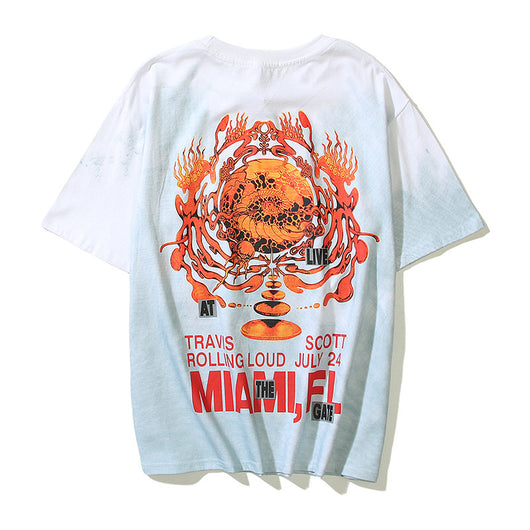 Camiseta Tie-Dye Unisex de Manga Corta - Image 9