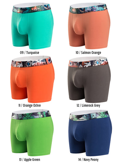 Bóxers de Algodón Multicolor con Estampado Infantil para Hombre - Image 2
