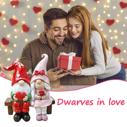 Figuras Decorativas de Enanos para San Valentín - Diseño Dulce - Image 11