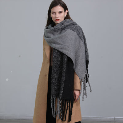 Chal Térmico Grueso para Mujer - Abrigo Elegante y Cálido - Image 7