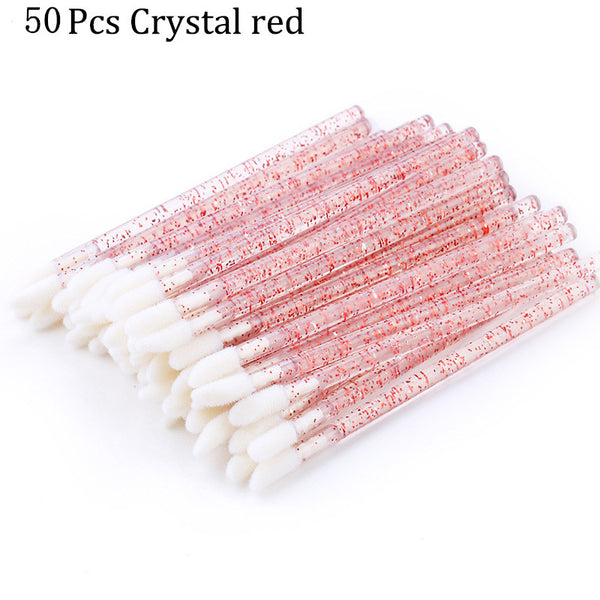 50 Piezas Brochas Desechables para Labios y Pestañas - Aplicadores Profesionales - Image 5