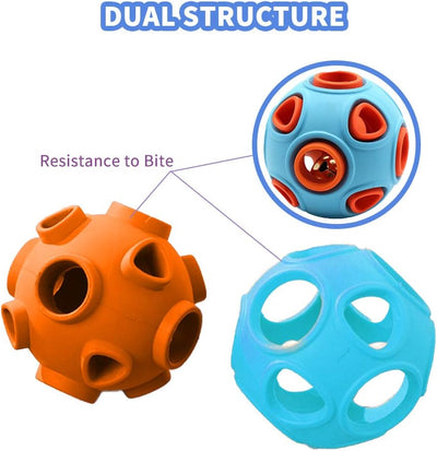 Pelota Interactiva para Perros con Sonido y Campana - Juguete Resistente para Masticar - Image 7