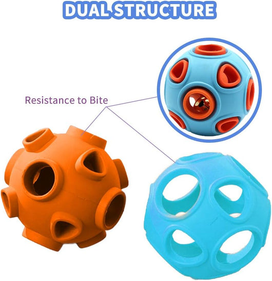 Pelota Interactiva para Perros con Sonido y Campana - Juguete Resistente para Masticar - Image 7