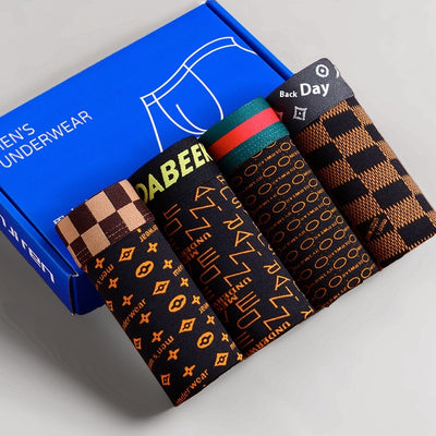 Pack de 4 Bóxers Sin Costuras a Rayas para Hombre - Image 2