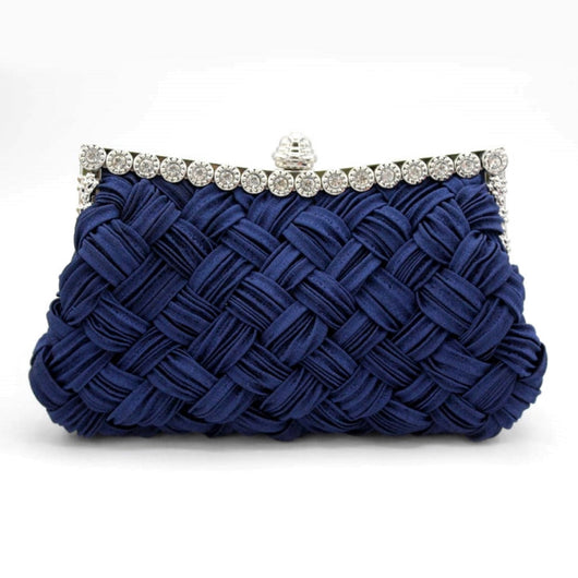 Bolso de Mano Nupcial Diamond - Clutch Elegante para Eventos - Image 13