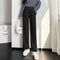Pantalón Casual de Pana Talle Alto Recto