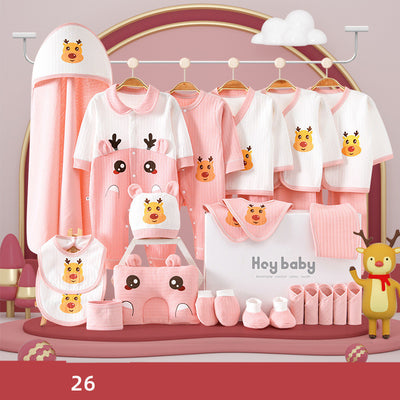 Conjunto de Ropa de Algodón Puro para Bebé en Caja de Regalo - Image 13