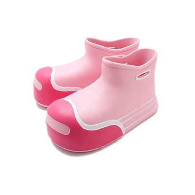Botas de Lluvia para Mujer con Suela Gruesa y Diseño Elegante - Image 3