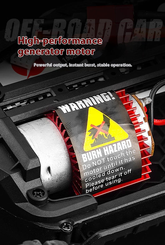 Auto Control Remoto 4x4 Todoterreno de Alta Velocidad con Ruedas Grandes - Image 36