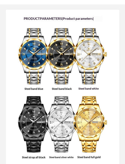 Reloj de Negocios OLEVS para Hombre con Esfera Luminosa y Resistencia al Agua - Image 11