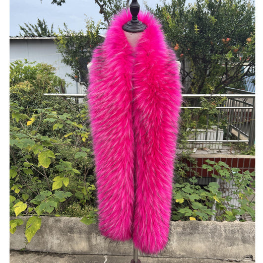 Bufanda Larga de Felpa Versátil para Mujer - Calidez y Estilo - Image 31